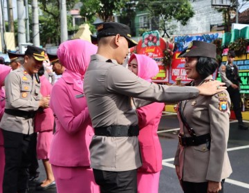 Sertijab Kapolsek Jajaran, Mantan Kasi Humas Polres Tulungagung Jabat Kapolsek Karangrejo