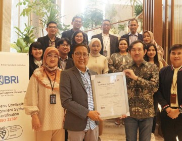 Jaga Keandalan Transaksi Nasabah, BRI Raih ISO 2230:2019 - BCMS 