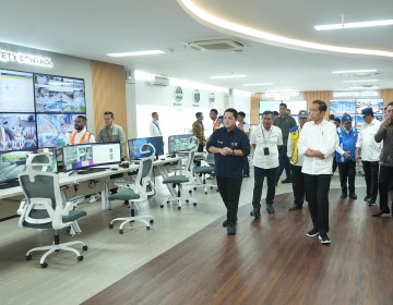 Diresmikan Presiden Jokowi, Erick Thohir: Makassar New Port jadi Pelabuhan Hub Terbesar di Indonesia Timur