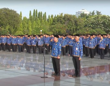 HUT Korpri ke-52, 2.000 ASN Ziarahi Taman Makam Pahlawan Kalibata