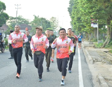 Polda Jambi Gelar Bhayangkara Fun Run, Kapolda: Simbol Kebersamaan