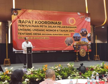 Kemenko PMK Susun Dokumen Strategis Nasional Pelaksanaan UU Desa Regional Sumatera-Jawa