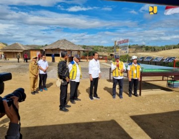 Menteri Basuki : Progres Bendungan Mbay, Nagekeo NTT Capai 27 persen