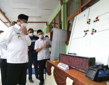 Gubernur Banten Evaluasi Kesiapan Sekolah Tatap Muka