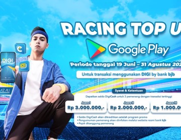 Top Up Google Play Lewat DIGI by bank bjb Bisa Bawa Pulang Rewards Jutaan Rupiah