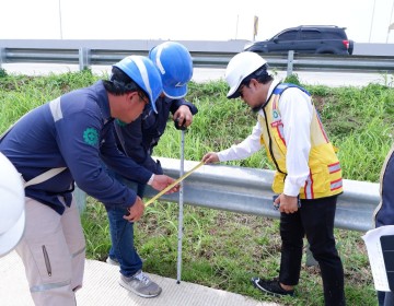 Perkuat Konektivitas Jalan Tol Sumatera Utara, Junction Tebing Tinggi Di Uji Laik Fungsi 